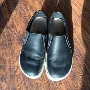 Birkenstock Black Slip-On Shoes